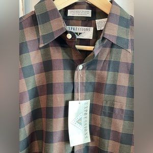 Expressions Mens Dress Shirt